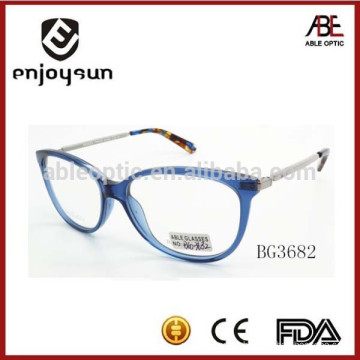 lady acetate optical frames eyewear with colorized tips high quality